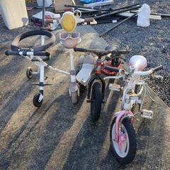 4台セット 子供用自転車、キックボードなど