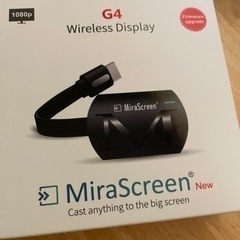 Mirascreen フルHD HDMI ワイヤレス ミラーキャ...