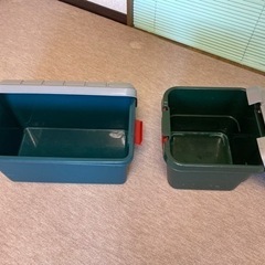【お取引決定】収納ケース2個の画像