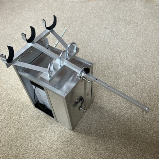 自動シャクリ機　アルミ　軽量　サビに強い