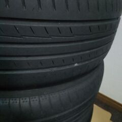 15インチ 4穴 アルミホイール タイヤおまけ GB3 フリードに装着していました。の画像