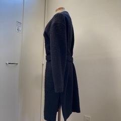 黒コート　サイズMの画像