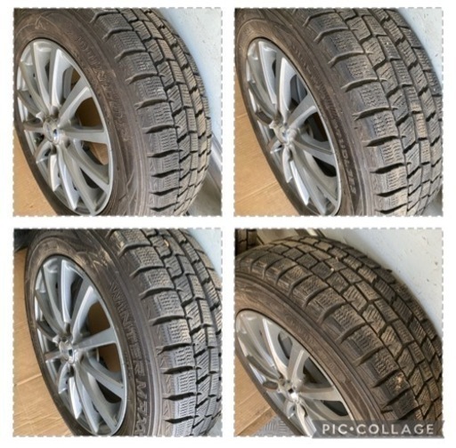ホンダ　フィットに履いていたスタッドレスタイヤ中古