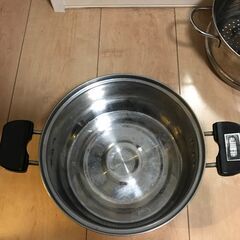 ステンレス製 蒸し器 せいろ（直径 21㎝）の画像