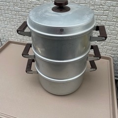 蒸し鍋　3段