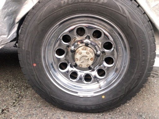 ジムニー　スタッドレス　バリ山