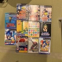 1月8日まで出品　ゲームキューブ　ソフト11点まとめ売りの画像