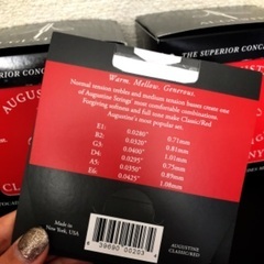 AUGUSTINEオーガスティン クラシックギター弦 セットRED-SET の画像