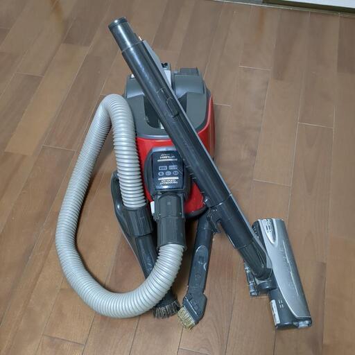 紙パック式掃除機　三菱雷神　紙パック4枚付