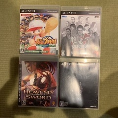 ps3 本体　ソフト12本まとめ売りの画像