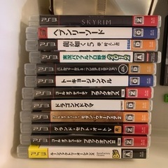 ps3 本体　ソフト12本まとめ売りの画像
