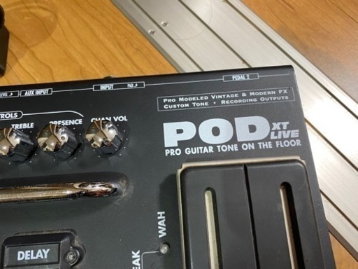 POD XT LIVE マルチエフェクター　本体、アダプター