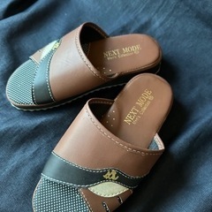 新品同様メンズサンダルМ紳士靴の画像