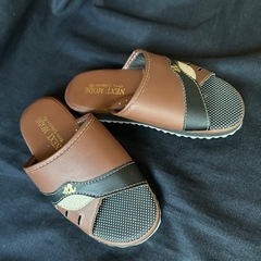 新品同様メンズサンダルМ紳士靴の画像