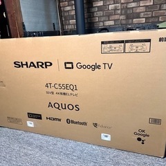 シャープ 4k 有機EL テレビ 4T-C55EQ1