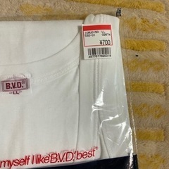 新品　未使用　BVD メンズ　ランニング　ホワイト　LLの画像
