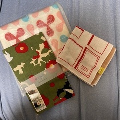 【未使用品】手ぬぐいとタオルとふろしきセット