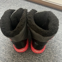 19cm 瞬足　スノーブーツ　もこもこ　スノーシューズ　の画像