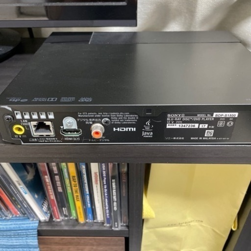 SONY ブルーレイDVDプレーヤー