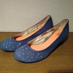KIBERA デニムパンプス　25cm