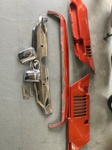 ハイゼットジャンボ　エアロ　メッキ　パーツ