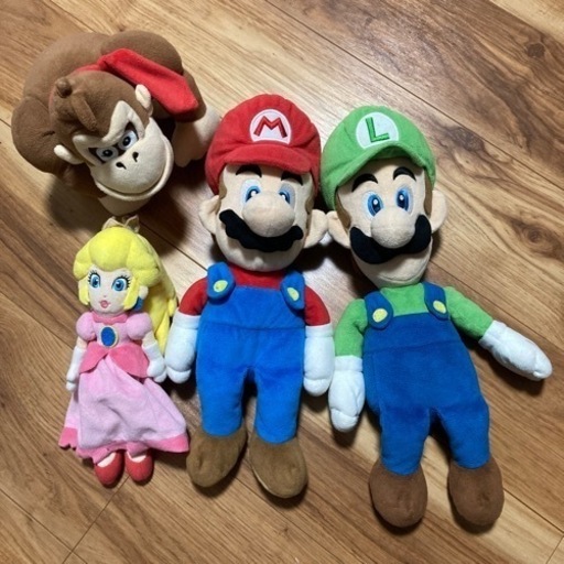最終　ぬいぐるみ　スーパーマリオ　セット売り