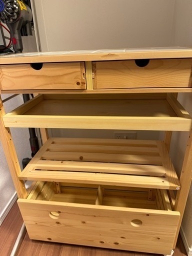 LOWYA キッチンワゴン