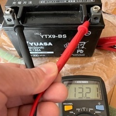 【決定しました】中古バッテリー、ユアサ YUASA VRLA YTX9-BSの画像