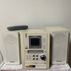 CDMDカセットコンポ【ジャンク品の可能性あり】