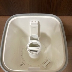 加湿器　ハイブリッド式　グレーの画像