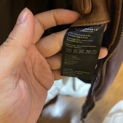 Nudie Jeans 本革ジャンパーの画像