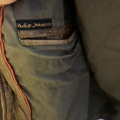Nudie Jeans 本革ジャンパーの画像