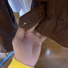 Nudie Jeans 本革ジャンパーの画像