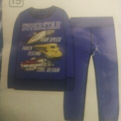 新品　未開封　トレーナーパンツセット　100サイズ　新幹線の画像