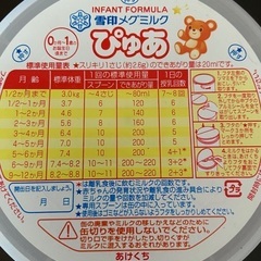 未開封 粉ミルク ぴゅあ の画像