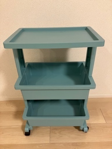 ☆新品・未使用☆ワゴン／棚／テーブル　☆完成品☆ 楽天市場】スチールワゴン おしゃれ サイドテーブル キャスター
