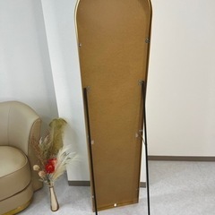 【東京都調布市】Francfranc フランフランゴールドフレームミラーの画像