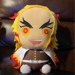 (お話し中)鬼滅の刃 めちゃでかぬいぐるみ 煉獄杏寿郎