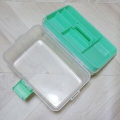 日本製　収納ケース　ツールケース 工具ケース　釣具ケース　救急箱　裁縫道具　小物入れの画像
