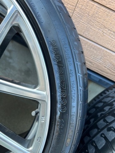 値下げ中　ワーク　レイバー　4本セット　M006 ウィンラン　255/35r20