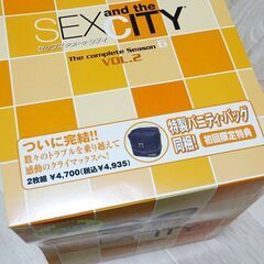 SEX AND the CITY DVD　1〜6　全巻 特製バニティバッグ付きの画像