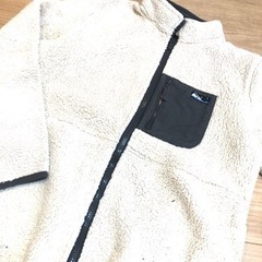 ボア　フリース暖か防寒ジャケットの画像