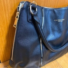 US PORO ASSON  バッグ 黒の画像