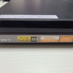 SONYBlu-rayレコーダー