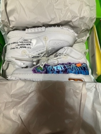 NIKE air force1 オフホワイト26cm