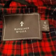 美品 hawkings mcgill ホーキングスマックギル 米国 アメリカ メンズ 赤 黒の画像