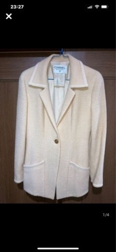 シャネルココボタンジャケット38