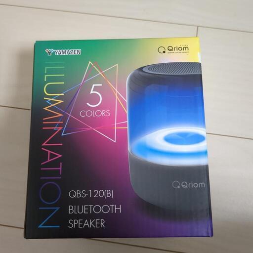 Bluetoothスピーカー　山善　QBS-120(B)