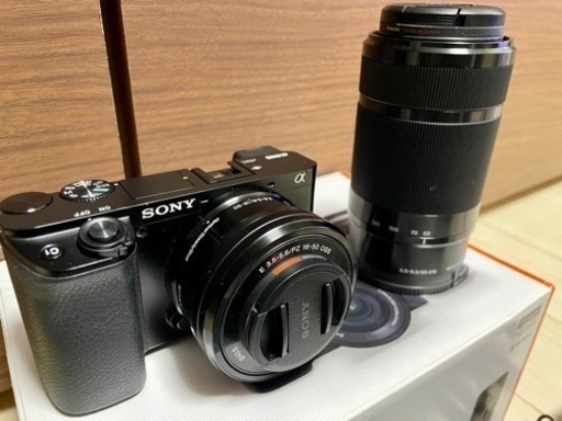【美品】SONY ILCE-6100Y(B)【箱あり/付属品あり/おまけ有り】