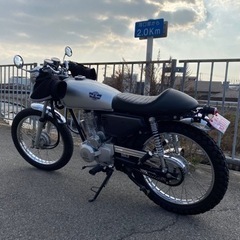 エンジン絶好調HONDA CG125☆キャブ車カフェレーサーカスタムボバー希少の画像